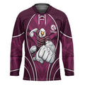 Manly Warringah Sea Eagles Rugby Mascot Hockey Jersey Australian Rugby Culture - Tribal Inspired Eagle