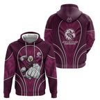 Manly Warringah Sea Eagles Rugby Mascot Hoodie Australian Rugby Culture - Tribal Inspired Eagle