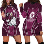 Manly Warringah Sea Eagles Rugby Mascot Hoodie Dress Australian Rugby Culture - Tribal Inspired Eagle