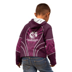 Manly Warringah Sea Eagles Rugby Mascot Kid Hoodie Australian Rugby Culture - Tribal Inspired Eagle