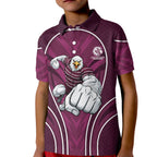 Manly Warringah Sea Eagles Rugby Mascot Kid Polo Shirt Australian Rugby Culture - Tribal Inspired Eagle
