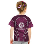 Manly Warringah Sea Eagles Rugby Mascot Kid T Shirt Australian Rugby Culture - Tribal Inspired Eagle