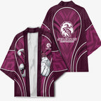 Manly Warringah Sea Eagles Rugby Mascot Kimono Australian Rugby Culture - Tribal Inspired Eagle