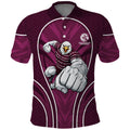 Manly Warringah Sea Eagles Rugby Mascot Polo Shirt Australian Rugby Culture - Tribal Inspired Eagle