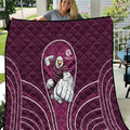 Manly Warringah Sea Eagles Rugby Mascot Quilt Australian Rugby Culture - Tribal Inspired Eagle