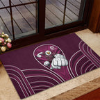 Manly Warringah Sea Eagles Rugby Mascot Rubber Doormat Australian Rugby Culture - Tribal Inspired Eagle