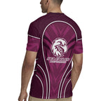 Manly Warringah Sea Eagles Rugby Mascot Rugby Jersey Australian Rugby Culture - Tribal Inspired Eagle