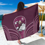 Manly Warringah Sea Eagles Rugby Mascot Sarong Australian Rugby Culture - Tribal Inspired Eagle