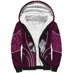 Manly Warringah Sea Eagles Rugby Mascot Sherpa Hoodie Australian Rugby Culture - Tribal Inspired Eagle