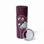 Manly Warringah Sea Eagles Rugby Mascot Skinny Tumbler Australian Rugby Culture - Tribal Inspired Eagle