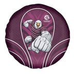 Manly Warringah Sea Eagles Rugby Mascot Spare Tire Cover Australian Rugby Culture - Tribal Inspired Eagle