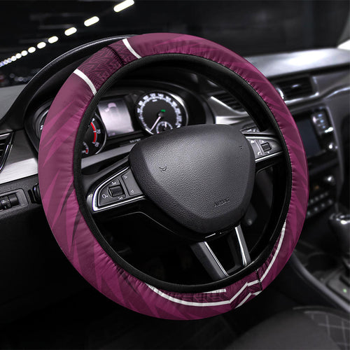 Manly Warringah Sea Eagles Rugby Mascot Steering Wheel Cover Australian Rugby Culture - Tribal Inspired Eagle
