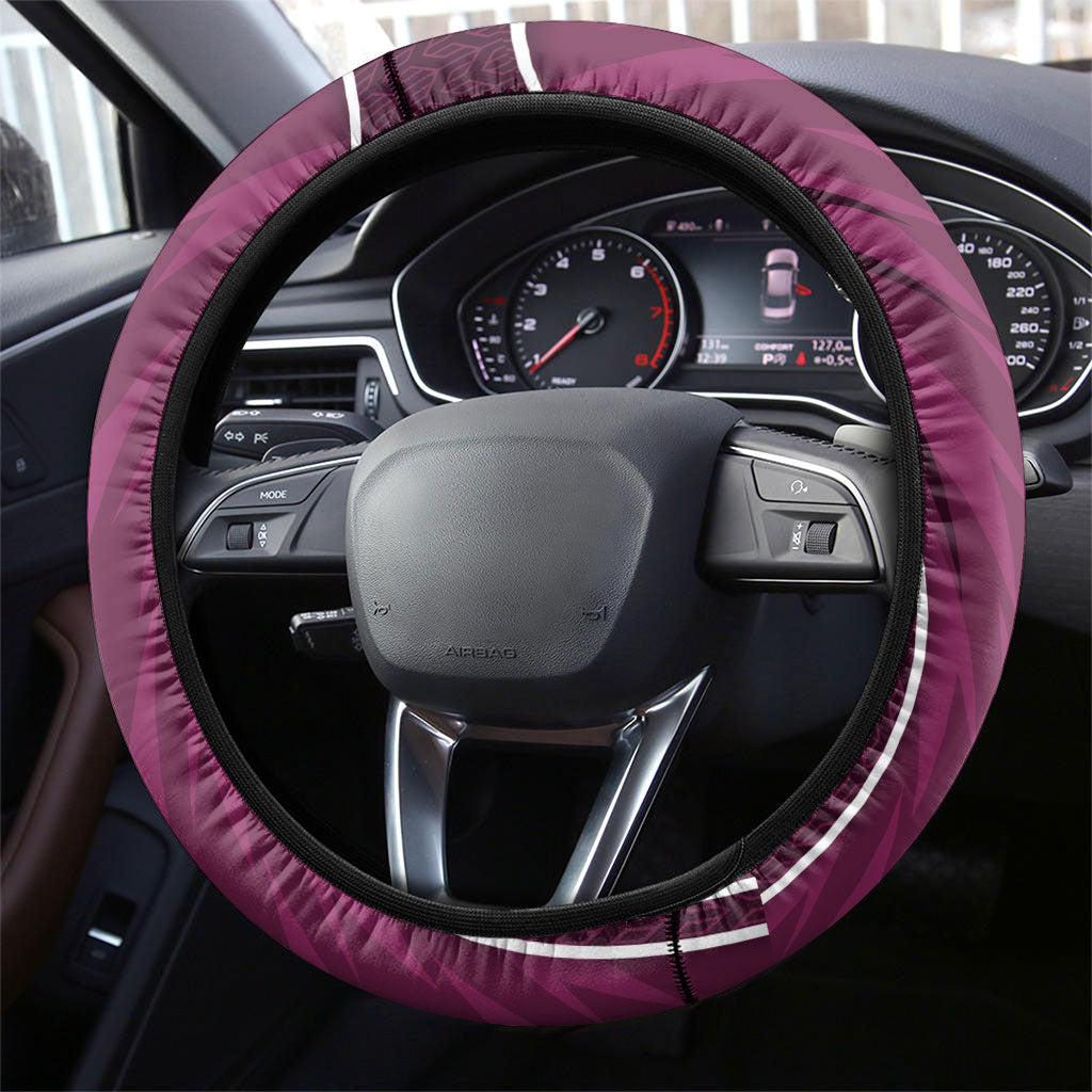Manly Warringah Sea Eagles Rugby Mascot Steering Wheel Cover Australian Rugby Culture - Tribal Inspired Eagle