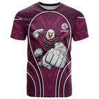 Manly Warringah Sea Eagles Rugby Mascot T Shirt Australian Rugby Culture - Tribal Inspired Eagle