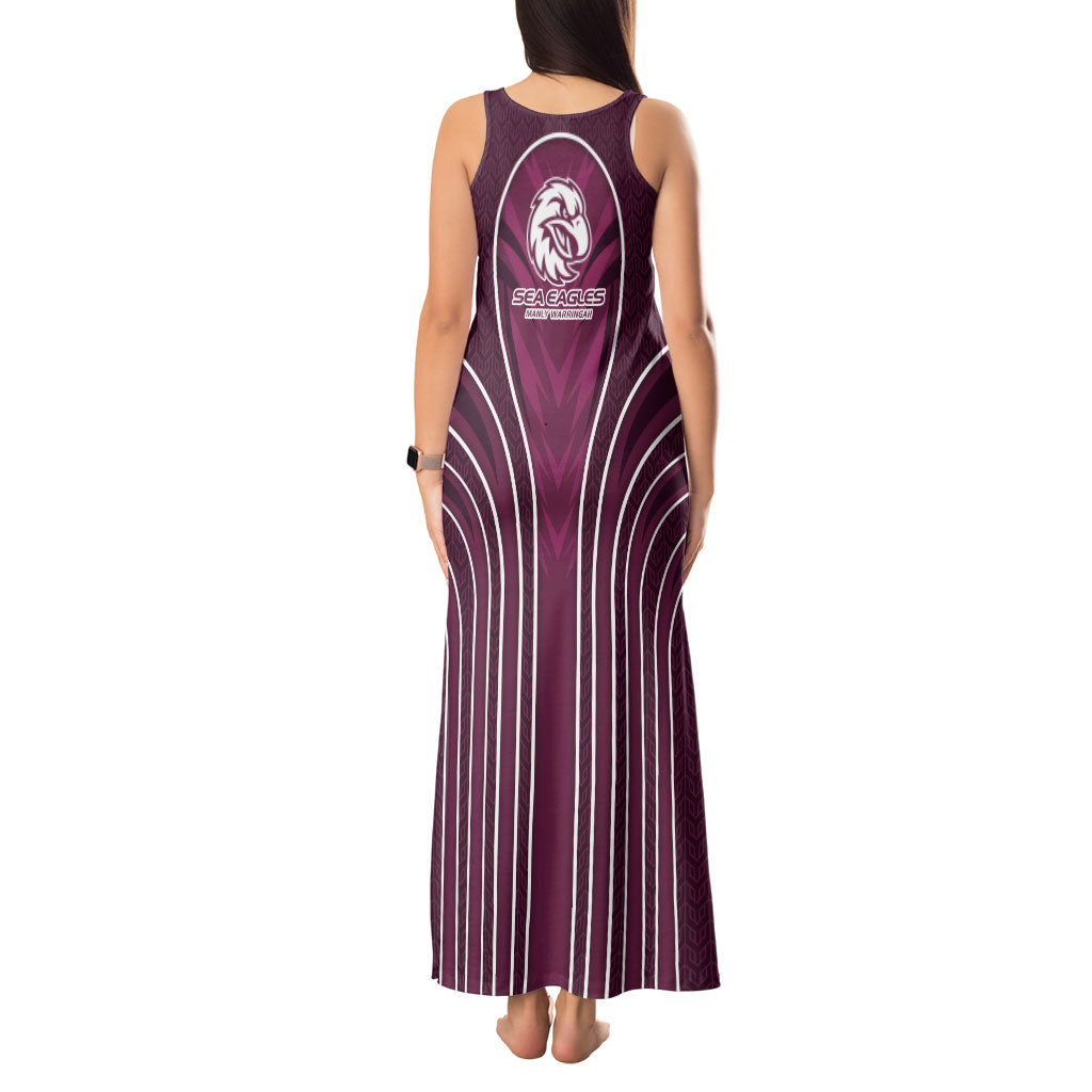 Manly Warringah Sea Eagles Rugby Mascot Tank Maxi Dress Australian Rugby Culture - Tribal Inspired Eagle