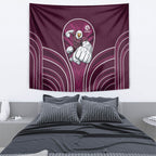 Manly Warringah Sea Eagles Rugby Mascot Tapestry Australian Rugby Culture - Tribal Inspired Eagle