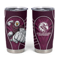 Manly Warringah Sea Eagles Rugby Mascot Tumbler Cup Australian Rugby Culture - Tribal Inspired Eagle