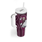 Manly Warringah Sea Eagles Rugby Mascot Tumbler With Handle Australian Rugby Culture - Tribal Inspired Eagle