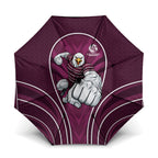 Manly Warringah Sea Eagles Rugby Mascot Umbrella Australian Rugby Culture - Tribal Inspired Eagle