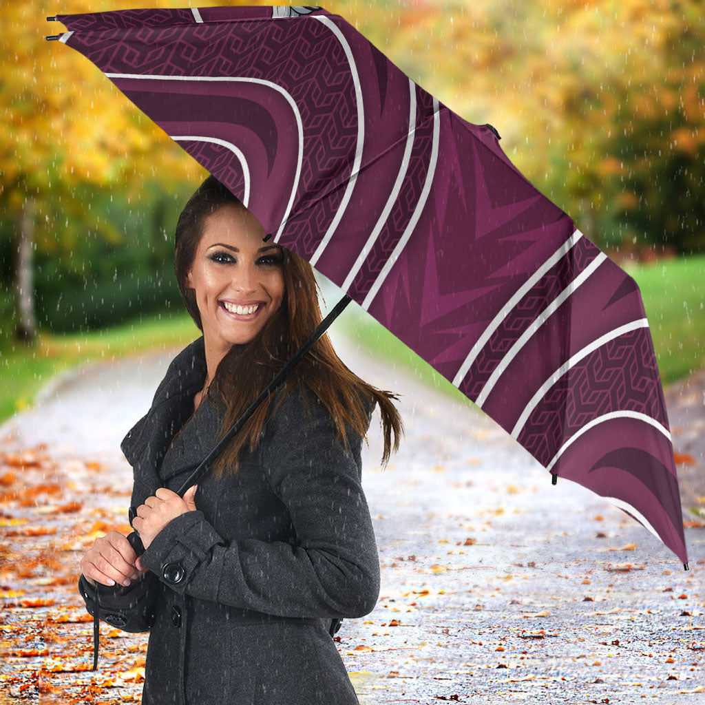 Manly Warringah Sea Eagles Rugby Mascot Umbrella Australian Rugby Culture - Tribal Inspired Eagle