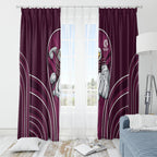 Manly Warringah Sea Eagles Rugby Mascot Window Curtain Australian Rugby Culture - Tribal Inspired Eagle