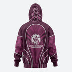 Manly Warringah Sea Eagles Rugby Mascot Zip Hoodie Australian Rugby Culture - Tribal Inspired Eagle