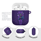 Melbourne Storm Rugby Mascot AirPods Case Australian Rugby Culture - Tribal Inspired Superhero