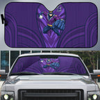 Melbourne Storm Rugby Mascot Auto Sun Shade Australian Rugby Culture - Tribal Inspired Superhero