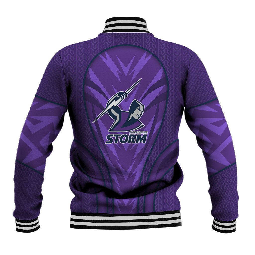 Melbourne Storm Rugby Mascot Baseball Jacket Australian Rugby Culture - Tribal Inspired Superhero