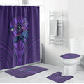 Melbourne Storm Rugby Mascot Bathroom Set Australian Rugby Culture - Tribal Inspired Superhero