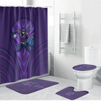 Melbourne Storm Rugby Mascot Bathroom Set Australian Rugby Culture - Tribal Inspired Superhero