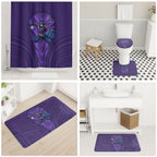 Melbourne Storm Rugby Mascot Bathroom Set Australian Rugby Culture - Tribal Inspired Superhero