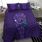 Melbourne Storm Rugby Mascot Bedding Set Australian Rugby Culture - Tribal Inspired Superhero