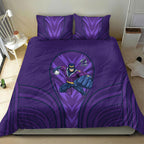 Melbourne Storm Rugby Mascot Bedding Set Australian Rugby Culture - Tribal Inspired Superhero