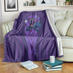 Melbourne Storm Rugby Mascot Blanket Australian Rugby Culture - Tribal Inspired Superhero