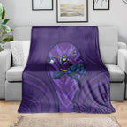 Melbourne Storm Rugby Mascot Blanket Australian Rugby Culture - Tribal Inspired Superhero