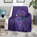 Melbourne Storm Rugby Mascot Blanket Australian Rugby Culture - Tribal Inspired Superhero