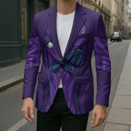 Melbourne Storm Rugby Mascot Blazer Australian Rugby Culture - Tribal Inspired Superhero