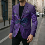 Melbourne Storm Rugby Mascot Blazer Australian Rugby Culture - Tribal Inspired Superhero