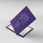 Melbourne Storm Rugby Mascot Canvas Wall Art Australian Rugby Culture - Tribal Inspired Superhero