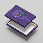 Melbourne Storm Rugby Mascot Canvas Wall Art Australian Rugby Culture - Tribal Inspired Superhero