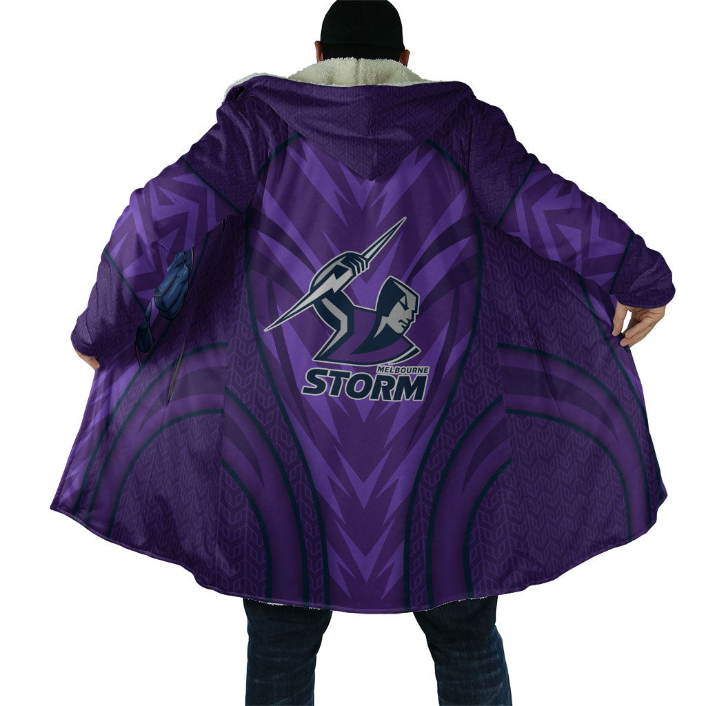 Melbourne Storm Rugby Mascot Cloak Australian Rugby Culture - Tribal Inspired Superhero
