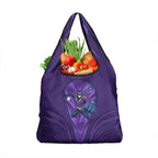 Melbourne Storm Rugby Mascot Grocery Bag Australian Rugby Culture - Tribal Inspired Superhero