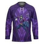 Melbourne Storm Rugby Mascot Hockey Jersey Australian Rugby Culture - Tribal Inspired Superhero