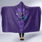 Melbourne Storm Rugby Mascot Hooded Blanket Australian Rugby Culture - Tribal Inspired Superhero