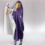 Melbourne Storm Rugby Mascot Hooded Blanket Australian Rugby Culture - Tribal Inspired Superhero