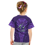 Melbourne Storm Rugby Mascot Kid T Shirt Australian Rugby Culture - Tribal Inspired Superhero