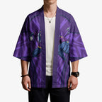 Melbourne Storm Rugby Mascot Kimono Australian Rugby Culture - Tribal Inspired Superhero