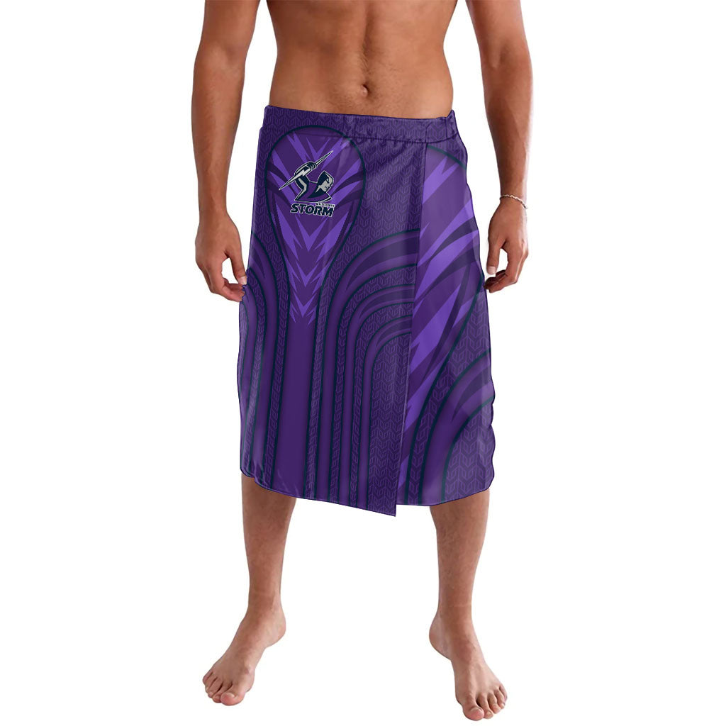 Melbourne Storm Rugby Mascot Lavalava Australian Rugby Culture - Tribal Inspired Superhero