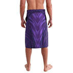Melbourne Storm Rugby Mascot Lavalava Australian Rugby Culture - Tribal Inspired Superhero